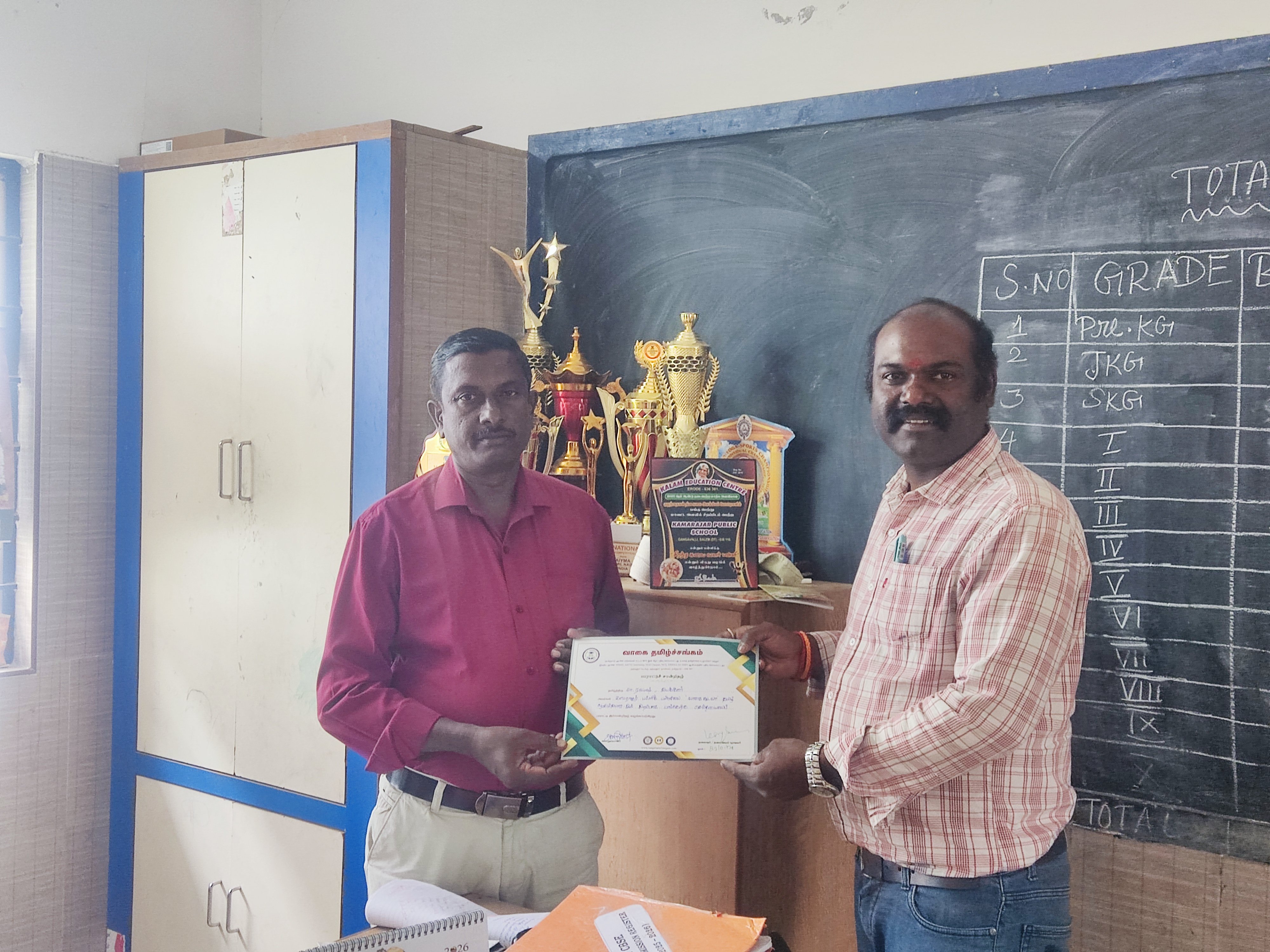 தேர்வு அறை 2A இருக்கை அமைப்புகள்